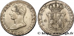ESPAGNE - ROYAUME D ESPAGNE - JOSEPH NAPOLÉON 4 Reales 1813 Madrid SUP 