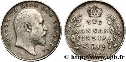 BRITISCH-INDIEN 2 Annas Edouard VII 1906 Calcutta