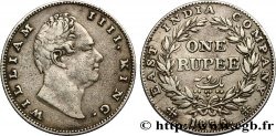BRITISCH-INDIEN 1 Roupie William IV 1835 Bombay