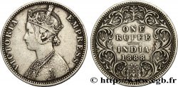 BRITISCH-INDIEN 1 Roupie Victoria 1888 Calcutta