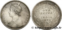 BRITISH INDIA 1 Roupie Victoria 1879  Bombay