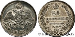 RUSSIE 25 Kopecks Nicolas Ier 1829 Saint-Petersbourg SUP 