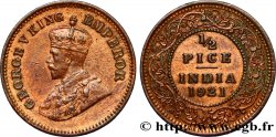 INDIA BRITÁNICA 1/2 Pice Georges V 1921 