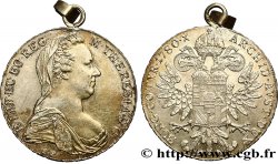 ÖSTERREICH 1 Thaler (REFRAPPE) Marie-Thérèse 1780 Vienne VZ 