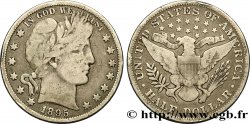 UNITED STATES OF AMERICA 1/2 Dollar Barber 1895 Philadelphie