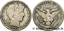 STATI UNITI D AMERICA 1/2 Dollar type Barber 1897 Philadelphie
