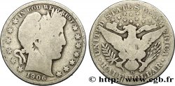 UNITED STATES OF AMERICA 1/2 Dollar Barber 1906 Denver
