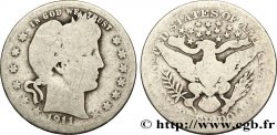 UNITED STATES OF AMERICA 1/4 Dollar Barber 1911 Philadelphie