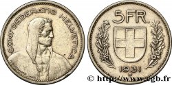 SUISSE 5 Francs Berger des alpes 1931 Berne - B