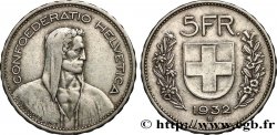SVIZZERA  5 Francs Berger des alpes 1932 Berne
