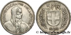 SCHWEIZ 5 Francs Berger des Alpes 1935 Berne