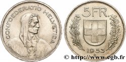 SUISSE 5 Francs Berger des alpes 1953 Berne