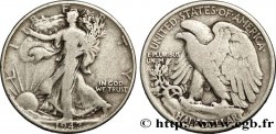 VEREINIGTE STAATEN VON AMERIKA 1/2 Dollar Walking Liberty 1942 Philadelphie S 