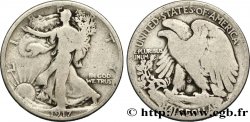 UNITED STATES OF AMERICA 1/2 Dollar Walking Liberty 1917 Philadelphie
