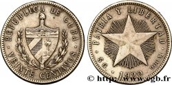 CUBA 20 Centavos 1920 