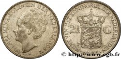 NETHERLANDS 2 1/2 Gulden Wilhelmina 1931  XF 
