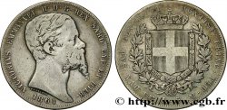 ITALIE - ROYAUME D ITALIE - VICTOR-EMMANUEL II 5 Lire 1861 Turin