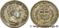 ITALY - KINGDOM OF SARDINIA - CHARLES-FELIX 50 Centesimi  1829 Turin
