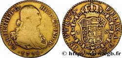 SPAIN - KINGDOM OF SPAIN - CHARLES IV Escudo 1798 Madrid VF 