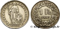 SCHWEIZ 1 Franc Helvetia 1957 Berne