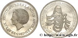 ANTILLES NÉERLANDAISES 50 Gulden Proof 200 ans de relations diplomatiques-Royaume des Pays-Bas - États-Unis d’Amérique 1982 York Mint