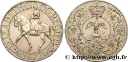UNITED KINGDOM 25 New Pence jubilé d’argent d’Elisabeth II 1977 