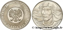 POLOGNE 100 Zlotych Proof Nicolas Copernic 1973 Varsovie