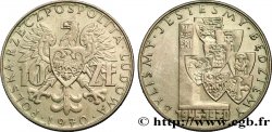 POLOGNE 10 Zlotych aigle / 25e anniversaire de l’annexion des provinces 1970 Varsovie