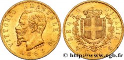 ITALIE - VICTOR EMMANUEL II 20 Lire 1863 Turin