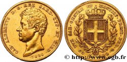 ITALIA - REINO DE CERDEÑA 100 Lire Charles-Albert 1836 Gênes