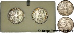 GREECE - PAUL I Coffret de deux Essai de 30 Drachmes Centenaire de la dynastie danoise 1963 Paris
