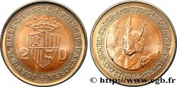 ANDORRA (PRINCIPALITY) 2 Diners écureuil roux 1984 
