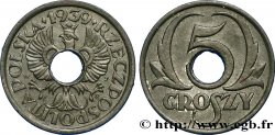 POLOGNE 5 Groszy “Gouvernement général” 1939 Varsovie