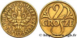 POLAND 2 Grosze aigle 1923 Varsovie