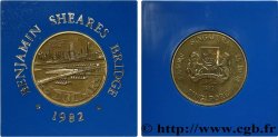 SINGAPOUR 5 Dollars pont Benjamin Sheares 1982 