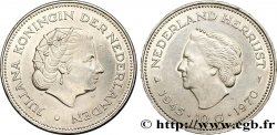 NETHERLANDS 10 Gulden 25e anniversaire de la libération 1970 Utrecht
