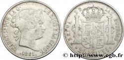 SPAIN 20 Reales Isabelle II 1861 Madrid