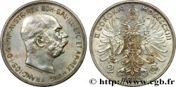 AUSTRIA 2 Corona François-Joseph Ier 1913 