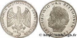 GERMANY 5 Mark 200e anniversaire de la naissance de Beethoven 1970 Stuttgart 