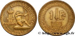 MONACO 1 Franc émission du Crédit Foncier de Monaco 1926 Poissy