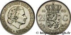 NIEDERLANDE 2 1/2 Gulden Juliana 1960 Utrecht