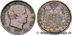 ITALIA - REINO DE ITALIA - NAPOLEóNE I 2 Lire 1812 Venise MBC/EBC 