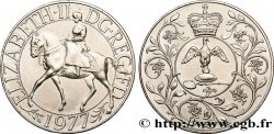 REINO UNIDO 25 New Pence jubilé d’argent d’Elisabeth II 1977 