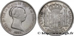 SPANIEN 20 Reales Isabelle II 1855 Madrid