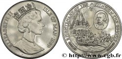 ÎLE DE MAN 1 Crown Bicentenaire de la révolte du Bounty 1989 Pobjoy Mint