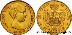 SPAIN 20 Pesetas Alphonse XIII 1889 Madrid