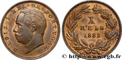 PORTUGAL 10 Réis Louis Ier 1883 
