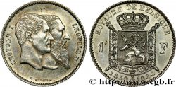 BELGIQUE 1 Franc 50e anniversaire de l’indépendance 1880 