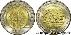 URUGUAY 10 Pesos bicentenaire du code agraire de 1815 2015 