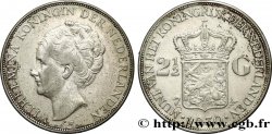 NETHERLANDS 2 1/2 Gulden Wilhelmina 1930 